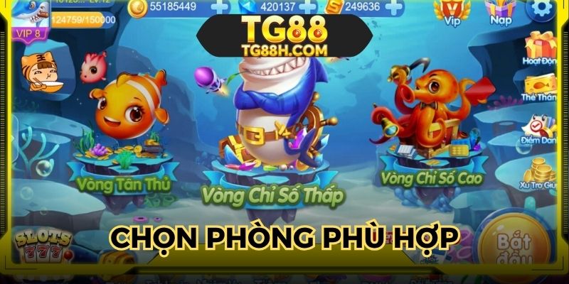 Tham gia vào bắn cá H5 dựa vào phòng yêu thích